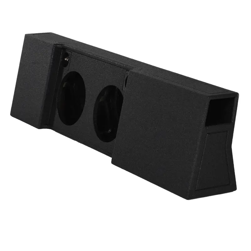Qpower Dual 10-Inch Subwoofer Enclosure – Custom Fit For Ford F-150 (2009–2026) & Super Duty Trucks (2017–2026) 1