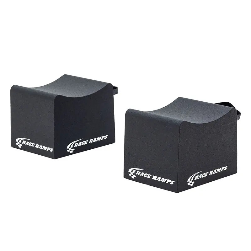 Race Ramps Rr-Wc-10 Wheel Cribs – 10" High Vehicle Support For Maintenance Or Display 1