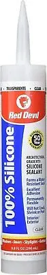 Red Devil 0816 Architectural-Grade 100% Silicone Sealant 1