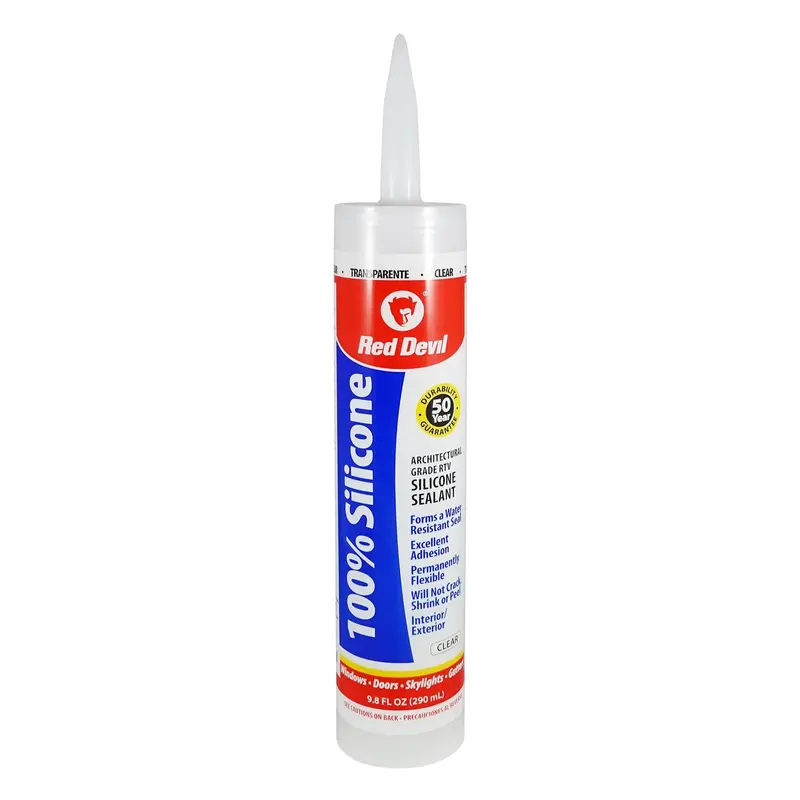 Red Devil 0826 Premium Architectural Silicone Sealant – Uv-Resistant, Paintable, And Flexible 1
