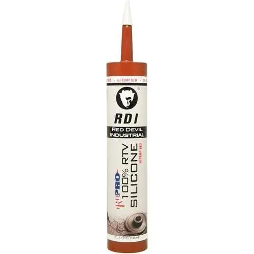Red Devil High-Temp Red Rtv Silicone Sealant – 10.1 Oz, 12-Unit Pack 1