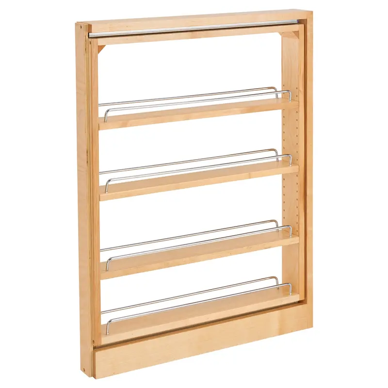 Rev-A-Shelf 3-Inch Soft-Close Pull-Out Base Cabinet Filler Rack – Model 432-Bfbbsc-3C 1