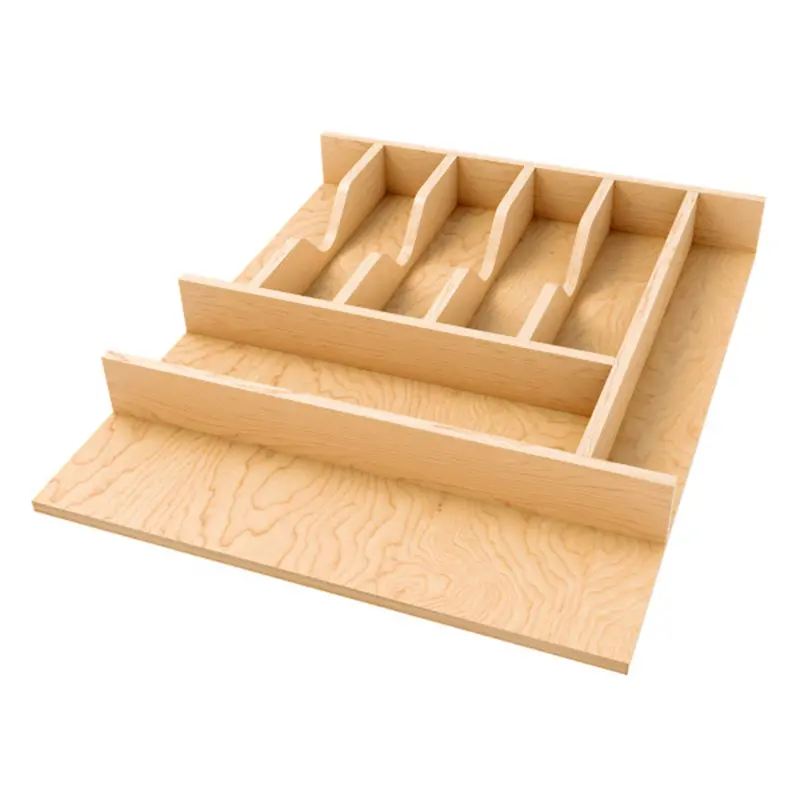 Rev-A-Shelf Maple Utensil Drawer Insert – Right-Size Fit, 16.25" X 19.5" 1
