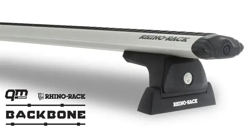 Rhino-Rack Ja6381 Vortex Rlt600 Silver 2 Bar Backbone Roof Rack 1