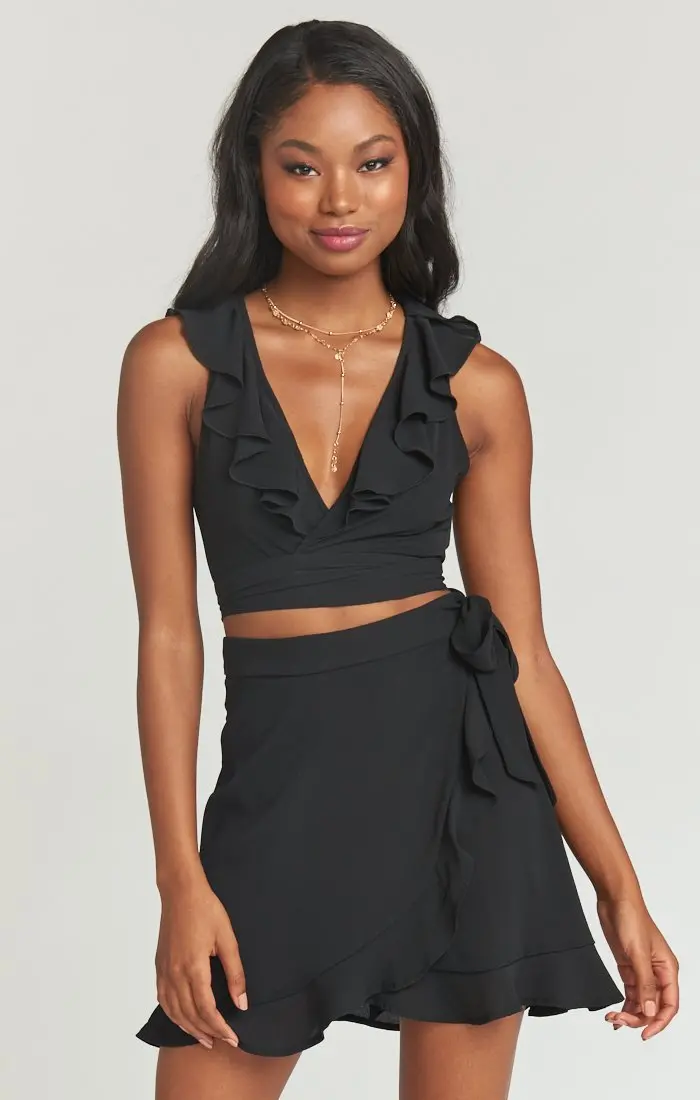 Roam Tiered Ruffle Midi Skirt 1