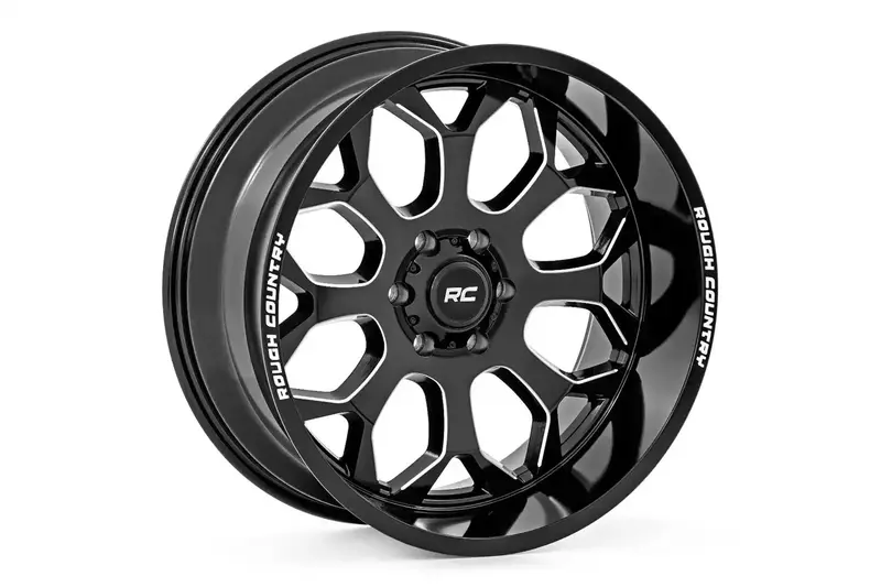 Rough Country 96201006 - One-Piece Series 96 Wheel 20X10 [8X180] 1