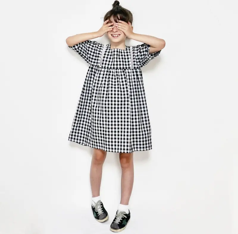 Sakura Blouse Or Dress Pattern For Girls (Ages 3–12) – Ikatee 1