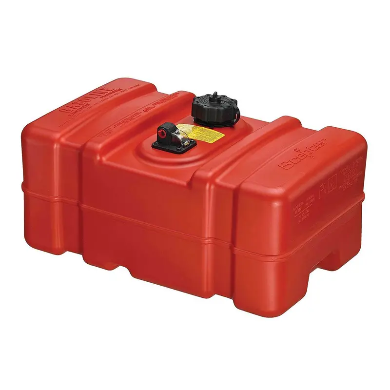 Scepter 9-Gallon Portable Marine Fuel Container – Rectangular Design With Secure Hard Cap 1