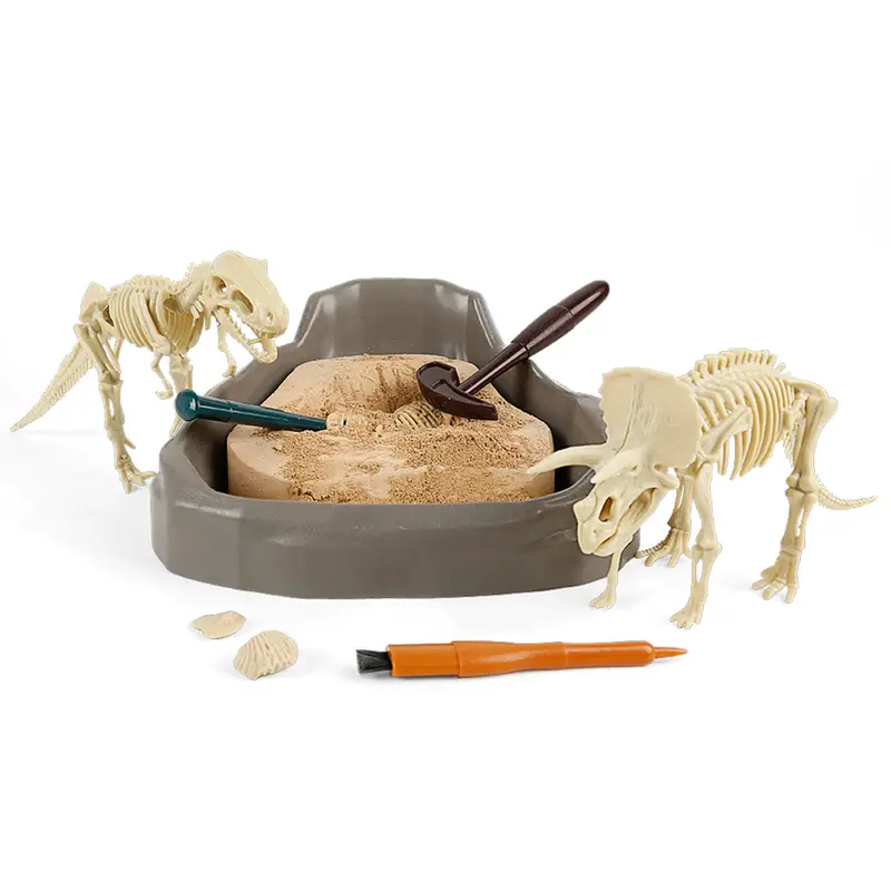 Science Can Deluxe Dinosaur Fossil Dig Kit – Educational Stem Activity For Ages 6+ (Open-Box) 1