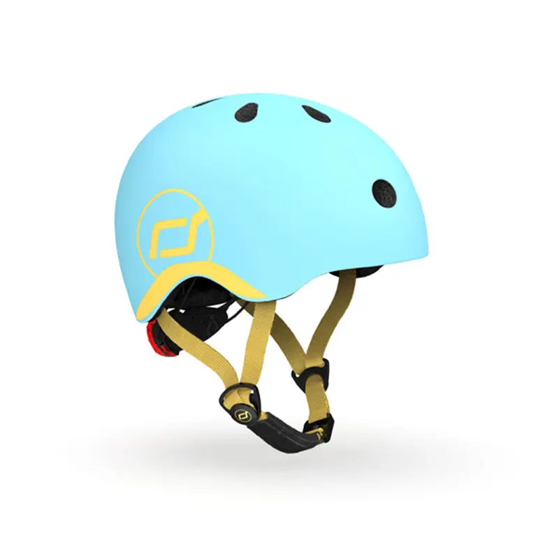 Scoot & Ride Led Safety Helmet For Toddlers And Young Kids – Xxs Blueberry Bike & Scooter Headgear 1