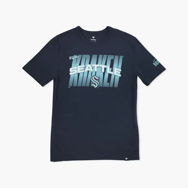 Seattle Kraken Team Vision Graphic T-Shirt 1