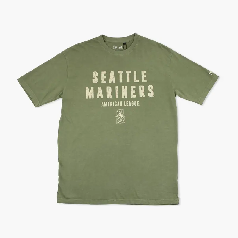 Seattle Mariners Olive Talon Strike T-Shirt – Bold Athletic Look 1