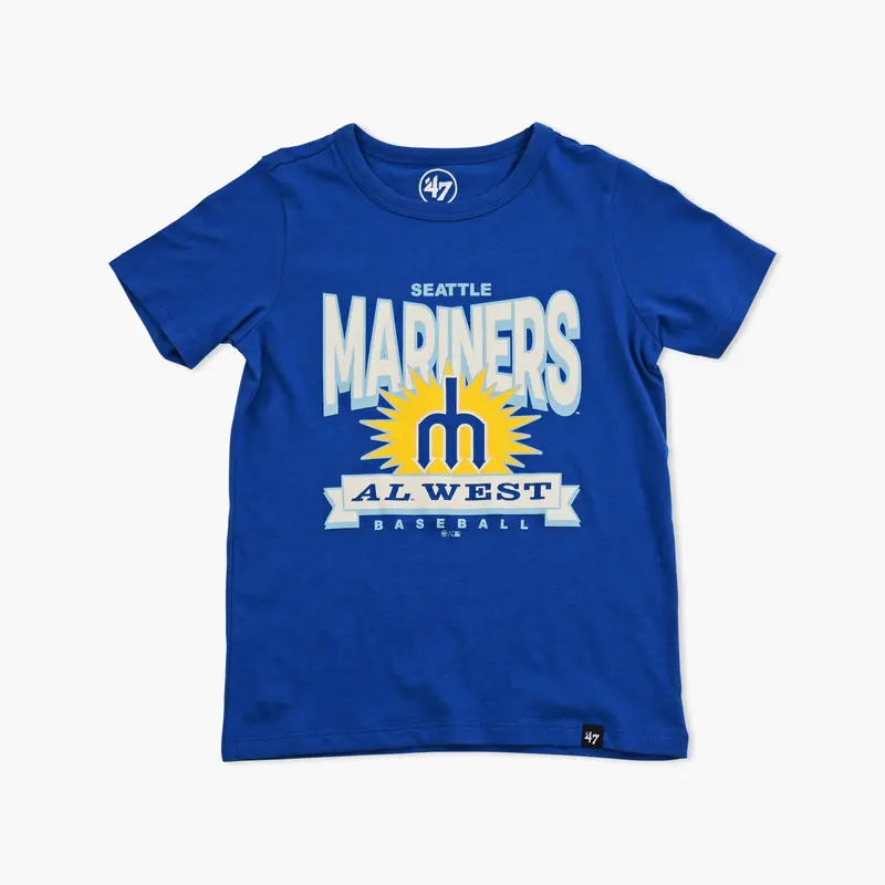 Seattle Mariners Retro Burst Youth Graphic Tee 1