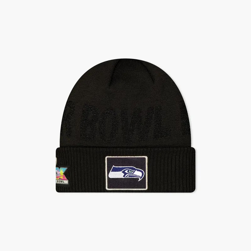 Seattle Seahawks Super Bowl Lx 2025 Celebration Cuff Beanie 1
