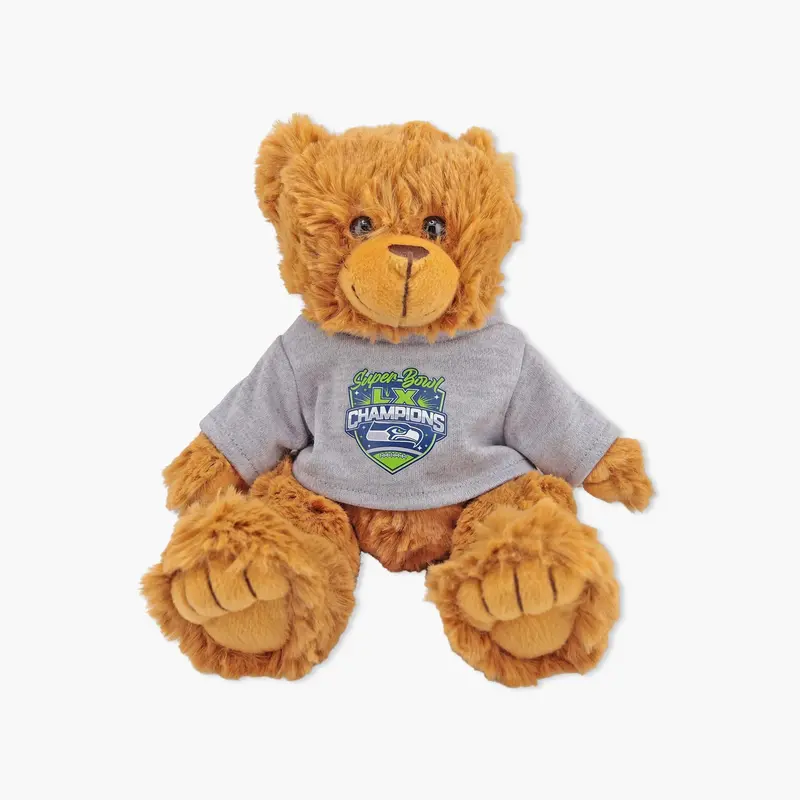 Seattle Seahawks Super Bowl Lx Victory Plush Teddy Bear 1