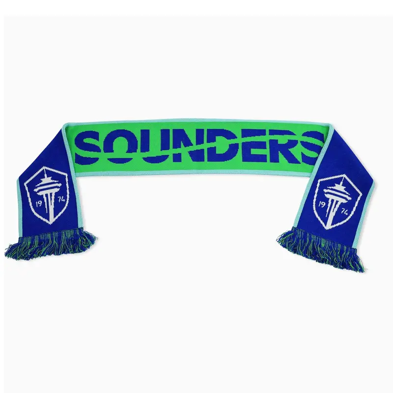 Seattle Sounders Pitch Divide Rally Scarf 1