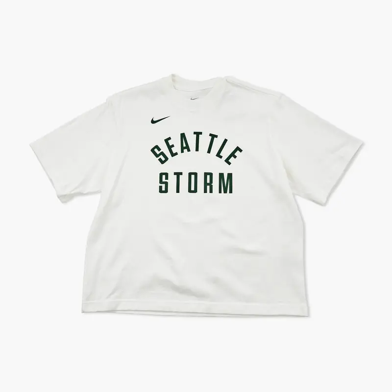 Seattle Storm Sail Cream Arched Boxy Women'S Tee 1
