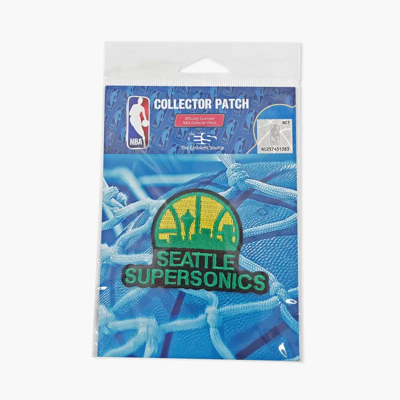 Seattle Supersonics Classic Skyline 3-Inch Logo Patch 1