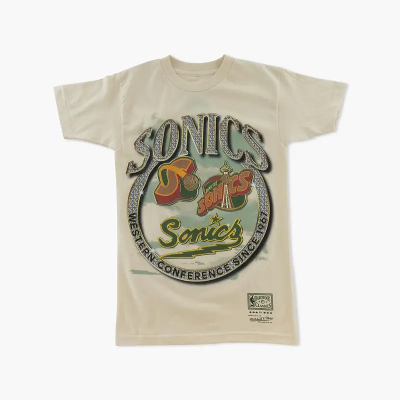 Seattle Supersonics Crown Jewels Graphic T-Shirt 1