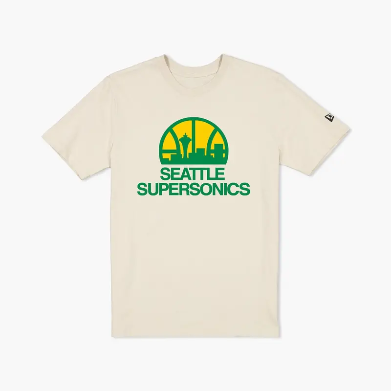 Seattle Supersonics Skyline T-Shirt – Cream 1