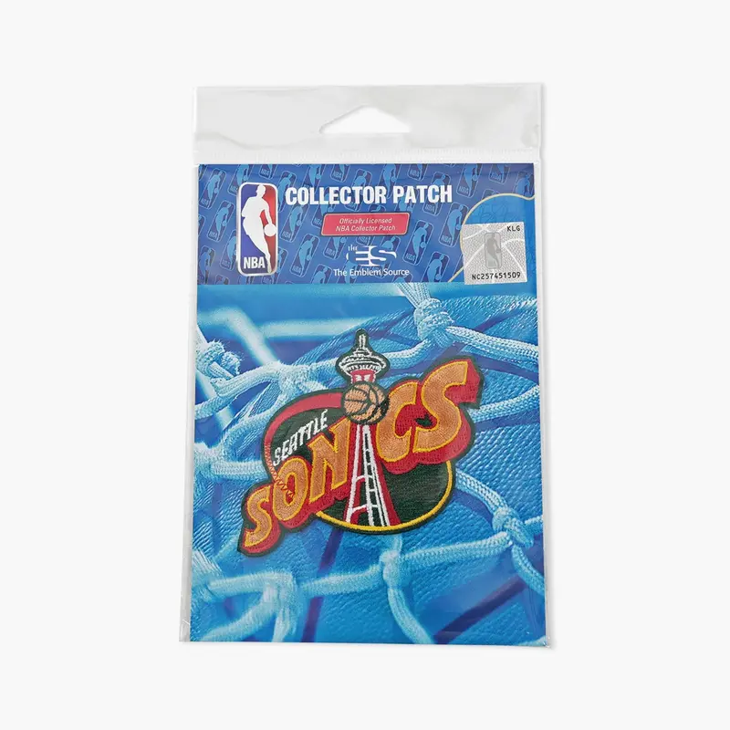 Seattle Supersonics Space Needle 3-Inch Embroidered Patch 1