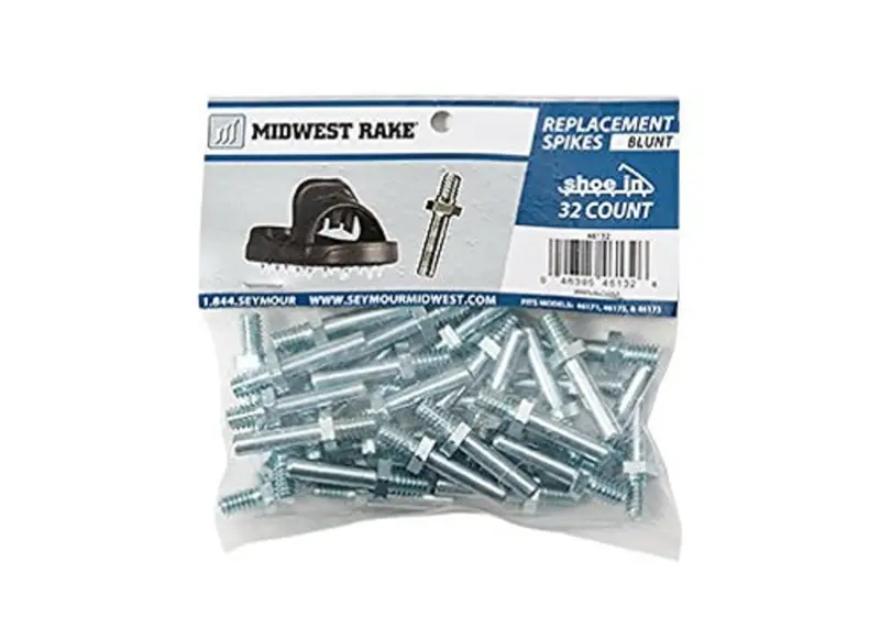 Seymour Midwest Spiked Rake Shoes – Sharp-Style Traction For Resinous Coating Applications, Large Size 1