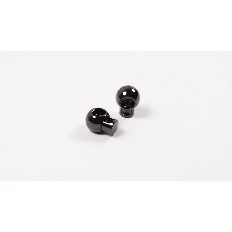 Silver Metal Cord Stoppers – Pack Of Two 1
