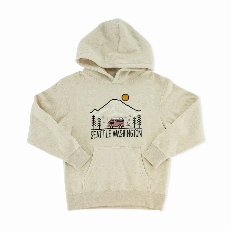 Simple Life Oatmeal Youth Hoodie – Seattle Inspired 1