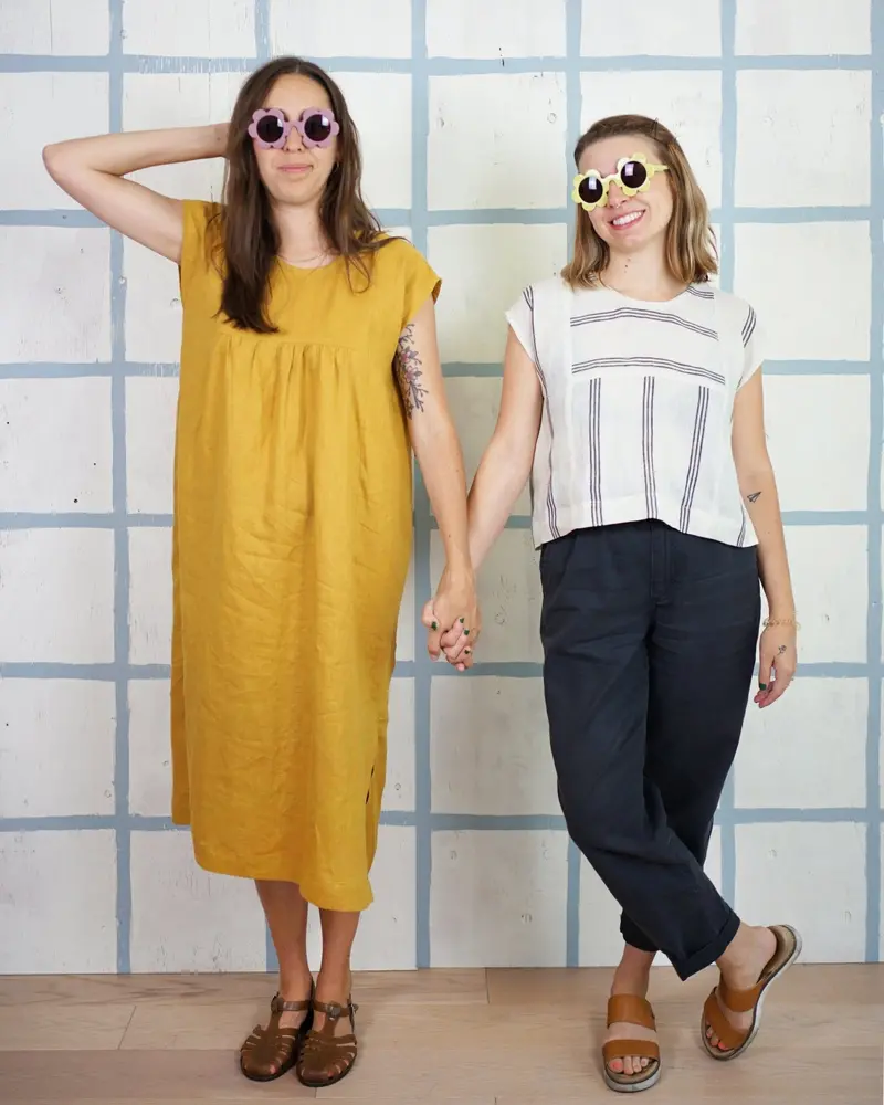Skipper Top And Dress Digital Sewing Pattern – Modern Fit & Versatile Style – Matchy Matchy Sewing Club 1