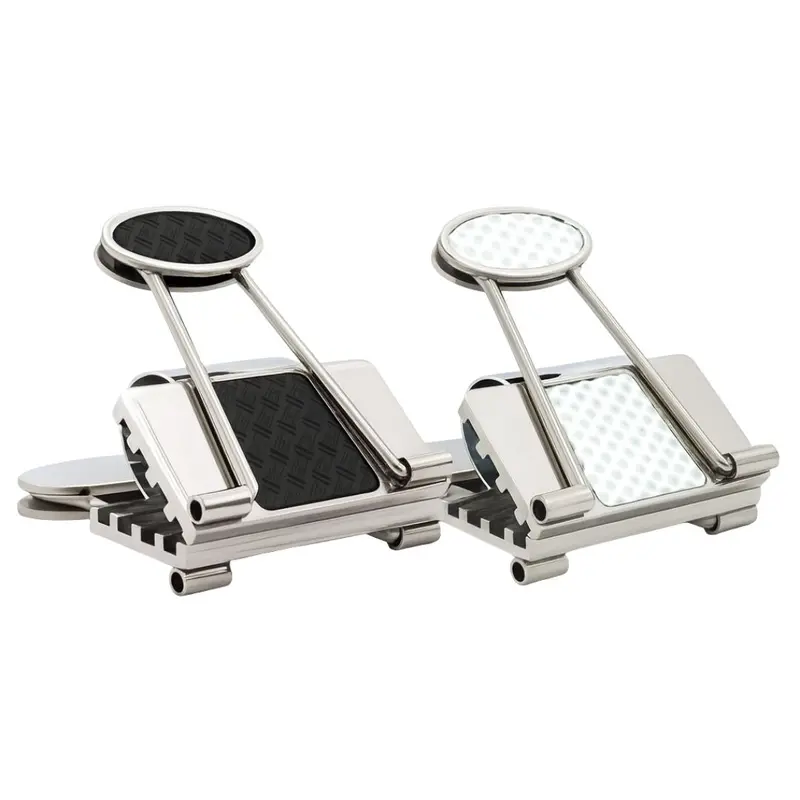 Slim Metal Money Clip With Rfid-Blocking Card Holder 1