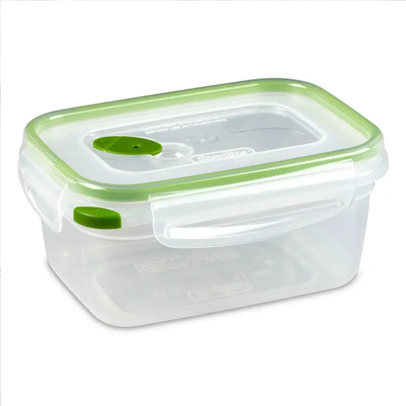 Sterilite Ultraseal 4.5-Cup Rectangle Food Storage Container – Green (24-Pack) 1