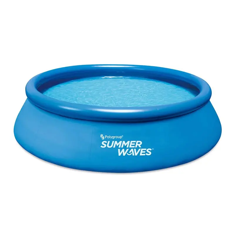 Summer Waves 12 Ft X 3 Ft Inflatable Above-Ground Pool With Pump – Open Box 1