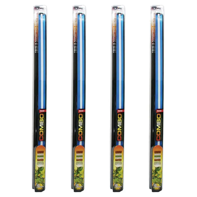 Sunblaster 54W 6400K Grow Light Ballast With Nanotech Reflector – 4-Foot Fixture (4-Pack) 1