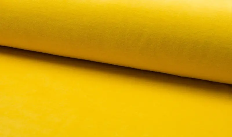 Sunshine Yellow Nicky Velour – Sustainable Oeko-Tex® Certified Velour – European Sourced 1