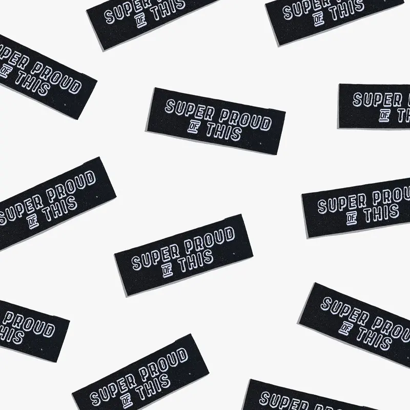 Super Proud Of This Achievement Woven Label Pack – Kylie And The Machine 1