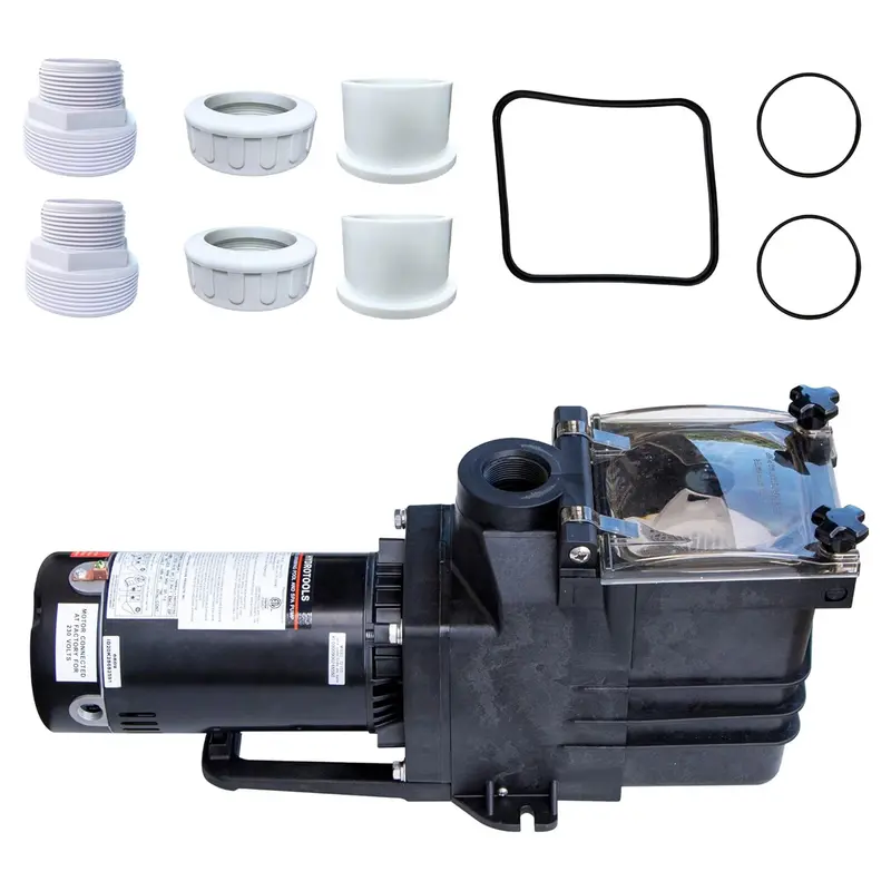 Swimine Hydrotools 6660 Gph Pool Filter Pump – For Above-Ground & In-Ground Swimming Pools 1