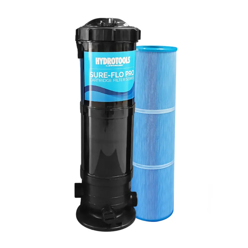 Swimline Hydrotools 120-Square-Foot Pool Filter System – Supports Up To 57,600 Gallons, Open Box 1