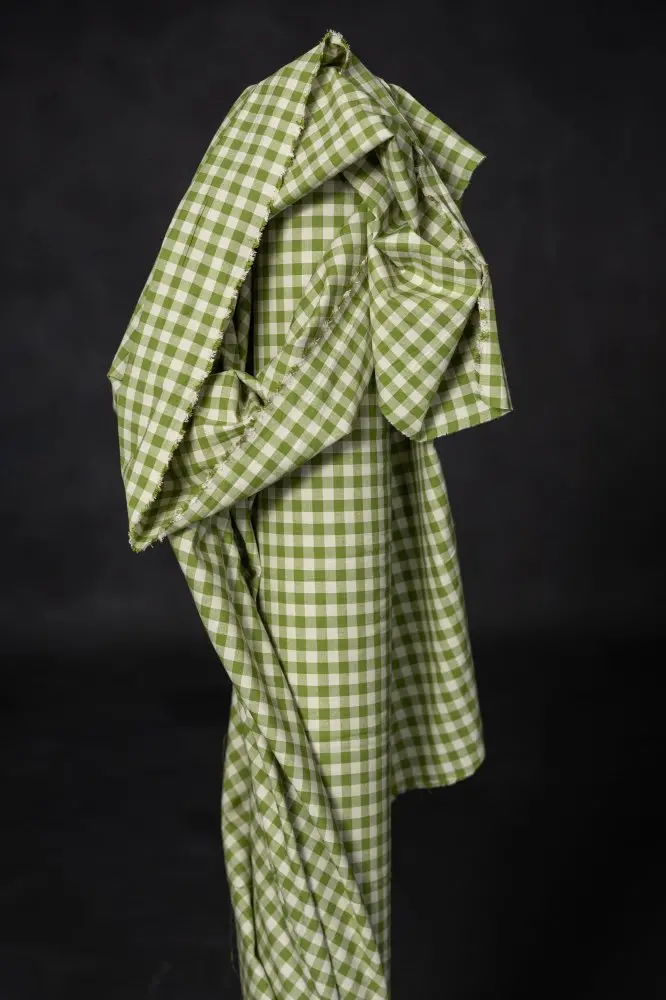 Tartines Organic Cotton-Linen Gingham – European Import By Merchant & Mills 1