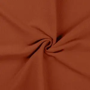 Terracotta 1/1 Ribbed Cuff Trim – Oeko-Tex® Certified European Fabric 1