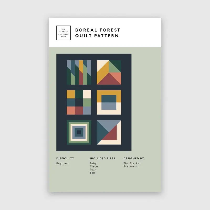 The Blanket Statement Quilt Co. – Boreal Forest Quilt Pattern 1