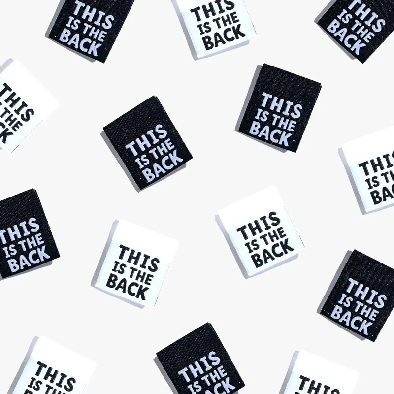 This Is The Back™ V.2 Woven Label Set By Kylie And The Machine 1