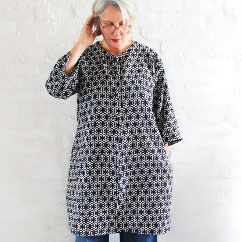 Ursula Coatigan Sewing Pattern By Sewgirl Uk 1