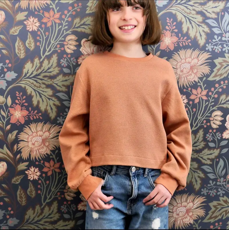 Vancouver Sweatshirt Pattern For Kids (Ages 3–12) – Ikatee 1