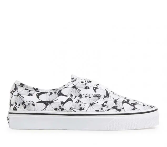 Vans Authentic Butterfly Edition In White And Black 1