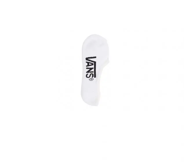 Vans Classic Super No-Show Socks – 3-Pack, Crisp White 1