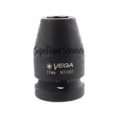 Vega M31001 Magnetic Impact Socket – 1/2" Drive, 10Mm Square, Designed For Cordless Impact Tools 1