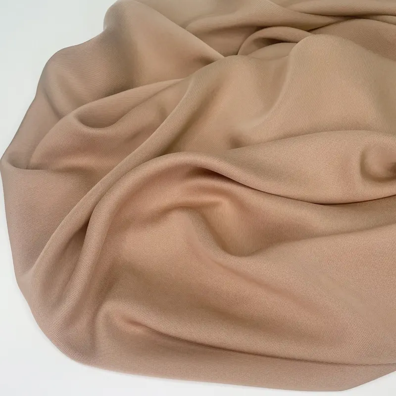 Walnut Lyocell Twill Fabric 1