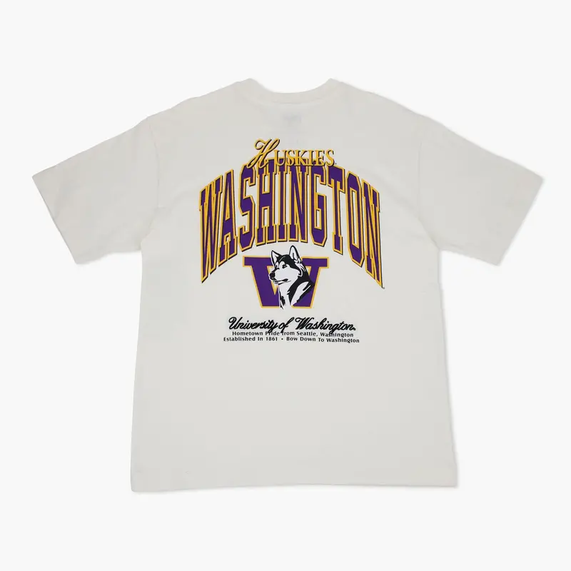 Washington Huskies Back Door Foundation Pocket T-Shirt 1