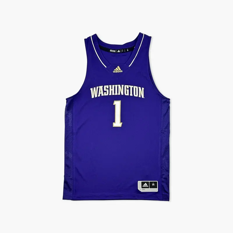 Washington Huskies Men'S Purple Basketball Jersey 1