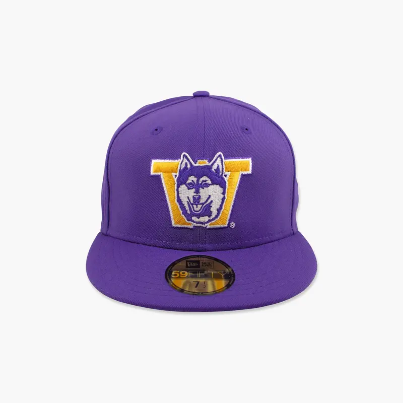 Washington Huskies Montlake Og Purple Fitted Baseball Cap 1